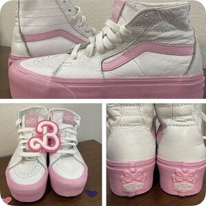 VANS X BARBIE SK8-HI TAPERED STACKFORM Sneakers 6.5 Pink special edition
